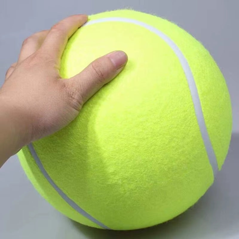 24Cm Dog Tennis Ball Giant Pet Toys for Dog Chewing Toy Thrower Chucker Launcher Play Toy Supplies Outdoor Sports