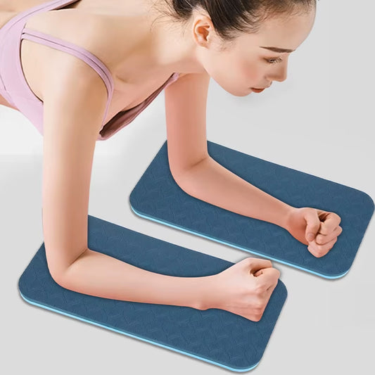 2Pcs Yoga Knee Pad Cushion Soft TPE Pad Support Protective Pad for Elbow Leg Arm Balance Exercise Fitness Workout Yoga Mat