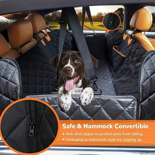 Universal Pet Seat Cover for Car Rear Seat,