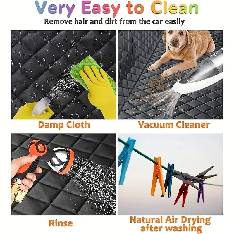 Universal Pet Seat Cover for Car Rear Seat,