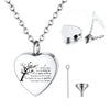 Cremation Jewelry Memorial Locket Necklace for Ashes , buy pet jewellery , buy pet cremation products in london and newyork