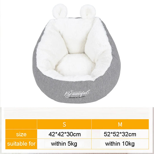 Cat Dog Bed Warming Dog House Soft Material Sleeping Bag