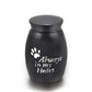 24 Styles Set of 3 Pcs Mini Urns For Human Ashes Cremation Keepsake Container Jar Metal Memorial Pet Ashes Holder Silver