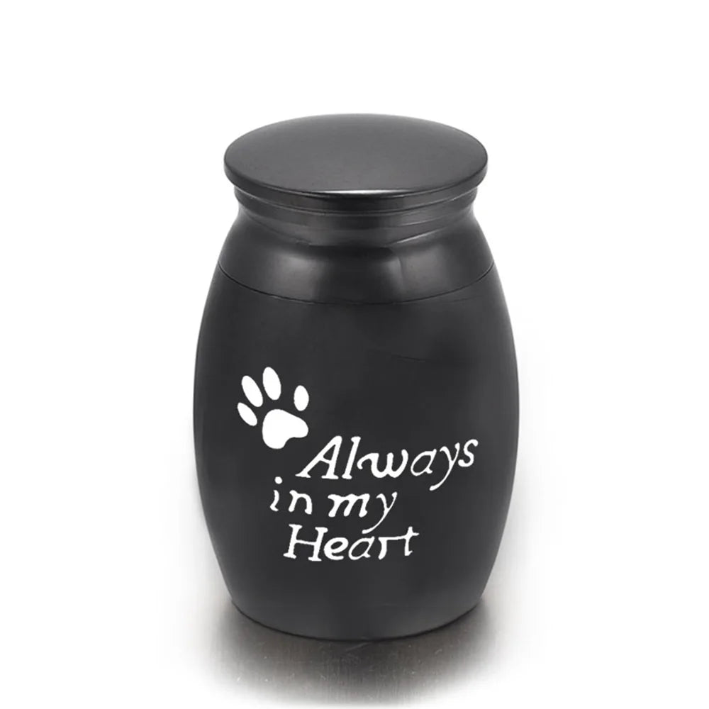 24 Styles Set of 3 Pcs Mini Urns For Human Ashes Cremation Keepsake Container Jar Metal Memorial Pet Ashes Holder Silver