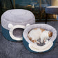 Cat Dog Bed Warming Dog House Soft Material Sleeping Bag