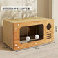 Integrated Cat House with Wear-Resistant Scratch Board Four Seasons Cat Scratching Column Vertical Crawler Cat Comfort buyat my furry paw in UK and Usa only