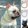 Dog Collar Full Diamond Large Gold Chain Cuban Chain