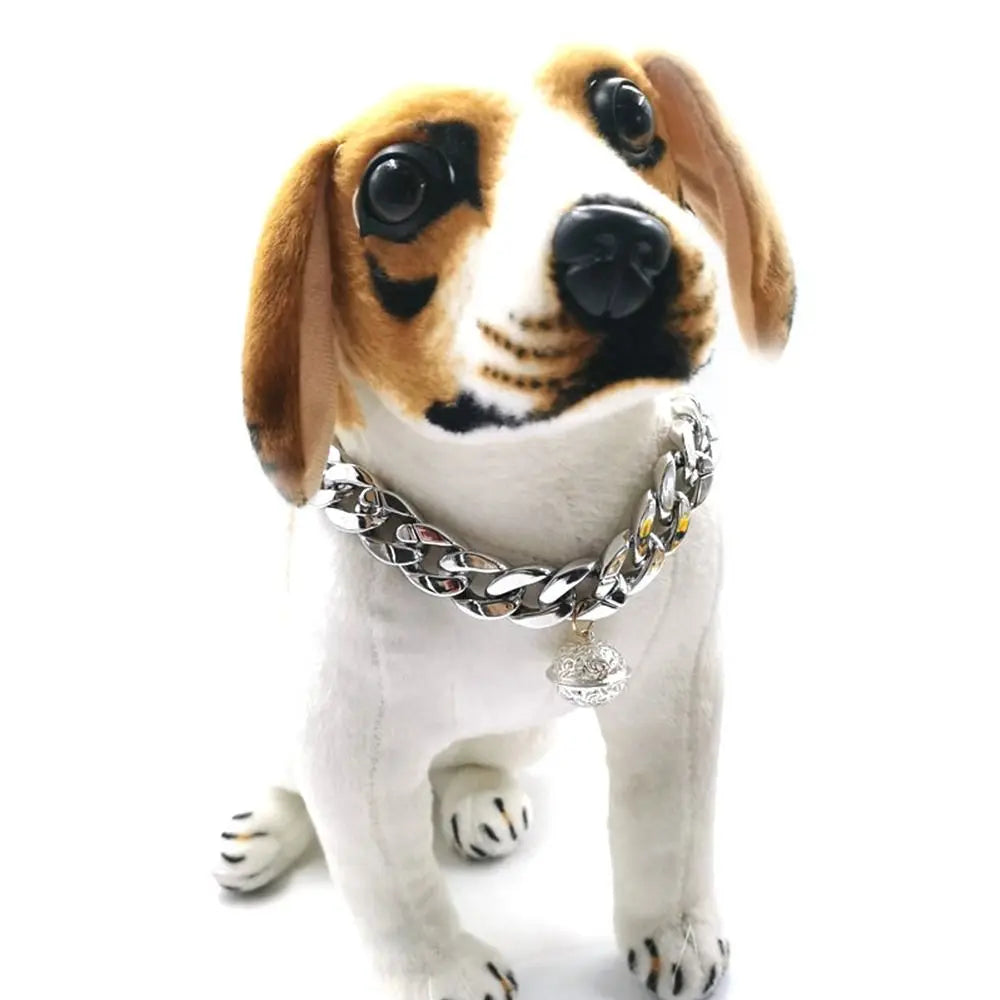Pet Dog Collar Cuban Chain Dog Chain Dog Collar