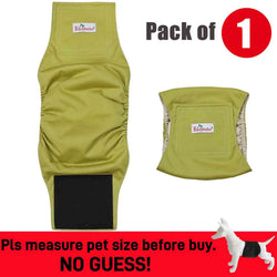 Beige Washable Male Dog Diaper – Reusable Belly Band (1PC)