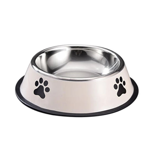PC Stainless Steel Pet Bowl – XS to XL Dog/Cat Sizes