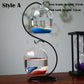 double deck  Hanging Glass Fish Tank  Bottle Aquarium