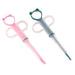 Pet Medicine Feeder – Soft Tip Dispenser (3pcs, Pink)