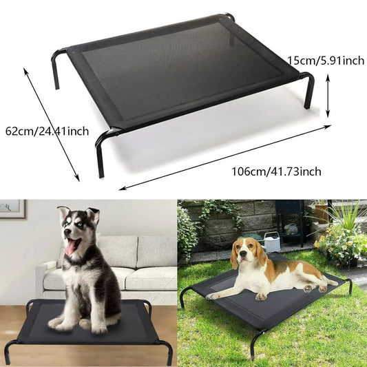 Raised Dog Bed for Outdoor or Camping Bed Washable