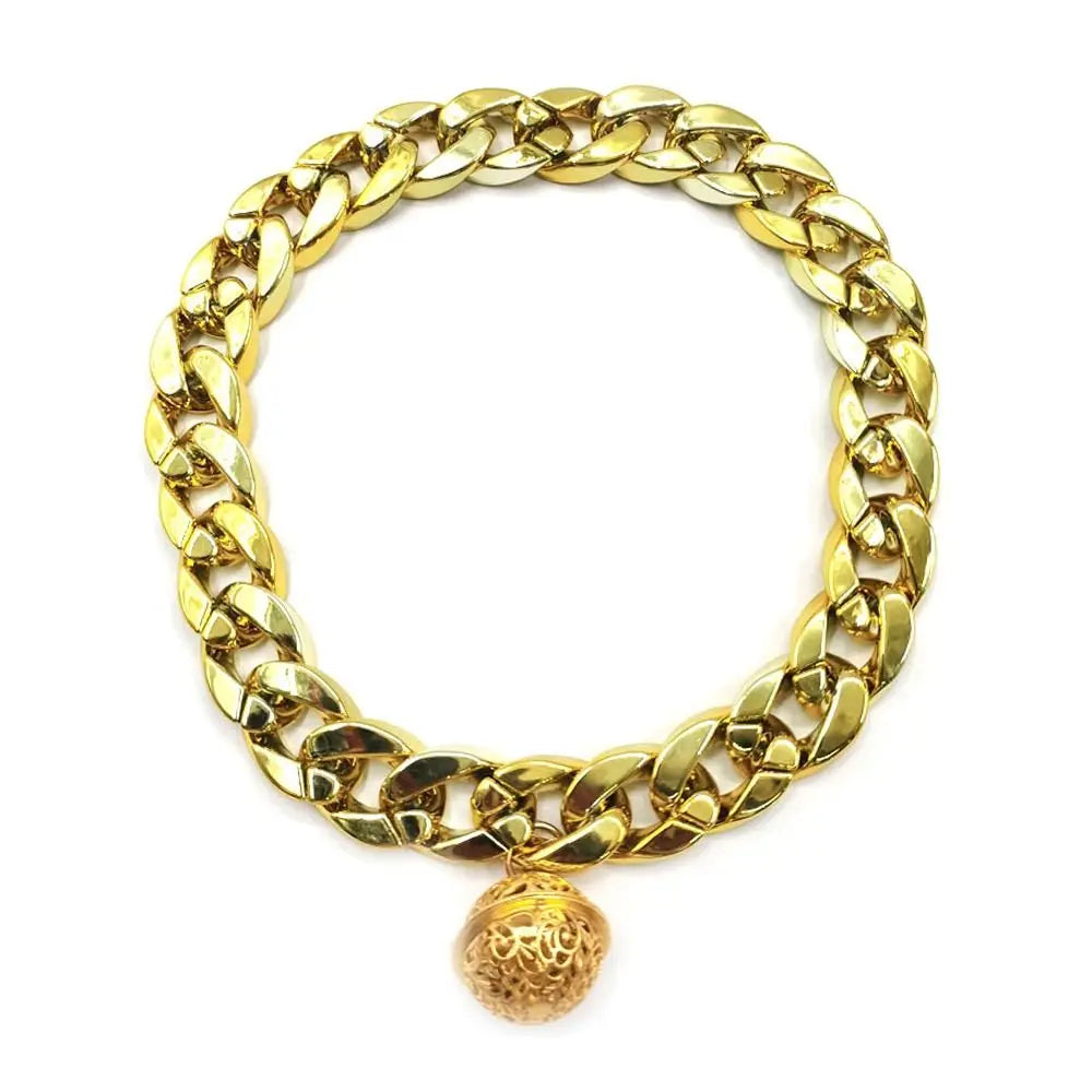 Pet Dog Collar Cuban Chain Dog Chain Dog Collar