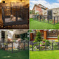 Detachable Dog Playpen Fence – Portable Indoor & Outdoor Pet Play Pen