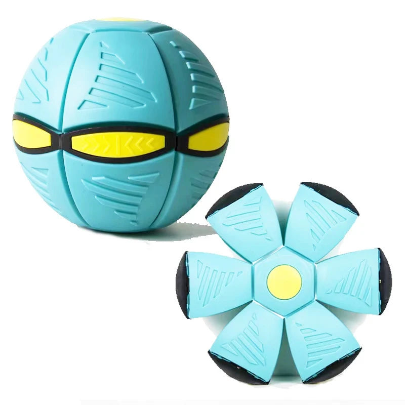 Magic Flying Saucer Ball – Bouncy Toy for  Pets in red
