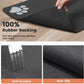 Grey Pet Feeding Mat – Absorbent Placemat 20x30cm