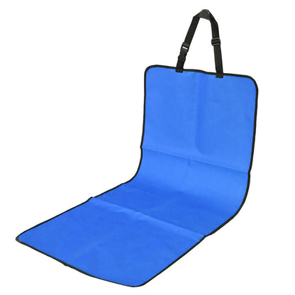 106x46.5CM Foldable Car Pet Seat Pad Waterproof Dirt Resistant Solid Color Cars Rear Seats Cushions Suitable Multiple Models