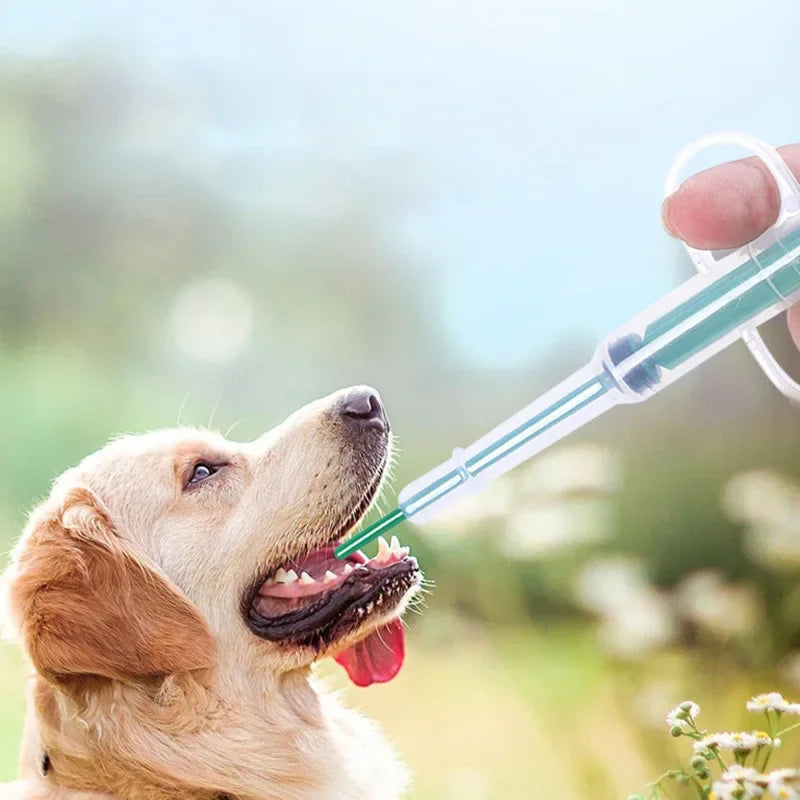Pet Medicine Feeder – Soft Tip Syringe (1pc, Green)
