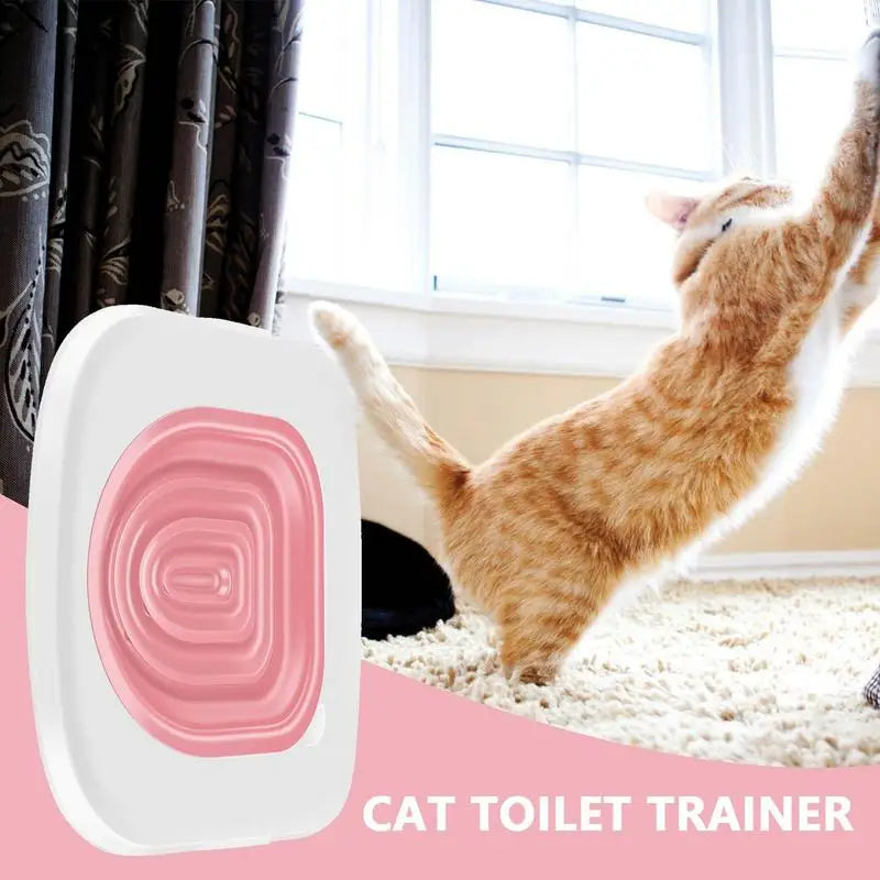 Universal Cat Toilet Training Kit With Any Cat Reusable