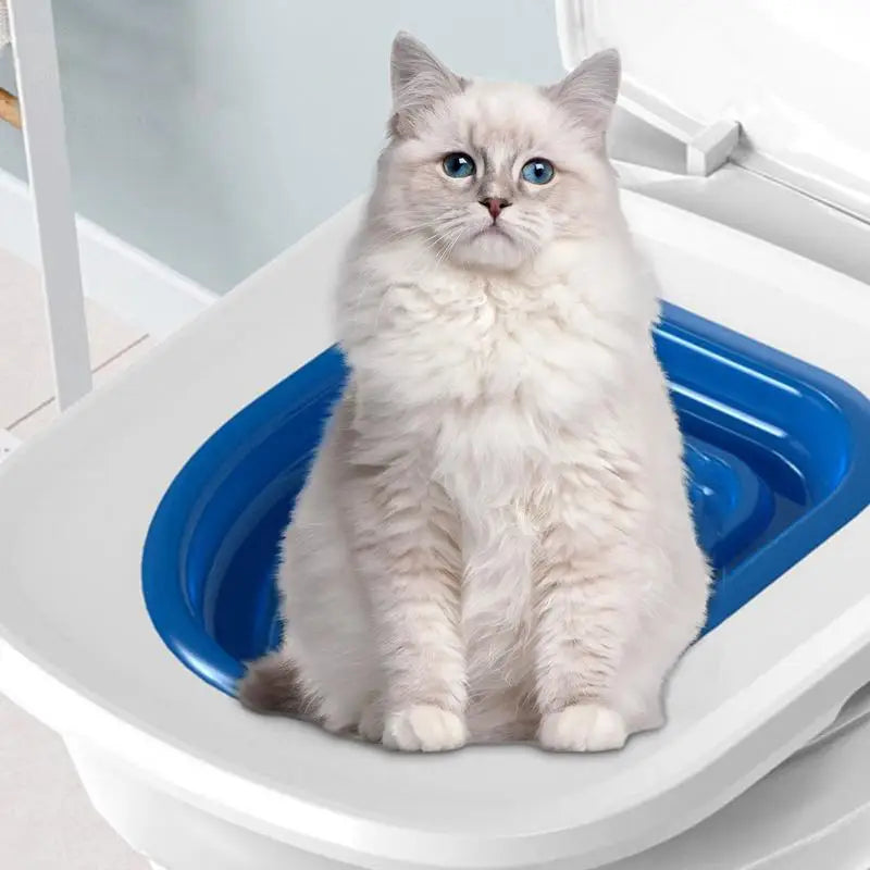 Universal Cat Toilet Training Kit With Any Cat Reusable