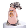 Light Pink Dog Winter Sweatshirt – Bear Pullover Coat