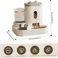 2-in-1 automatic water dispenser and  automatic food bowl set,