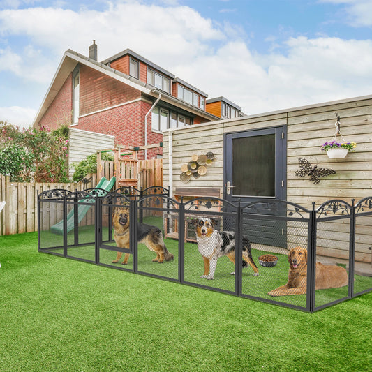 Detachable Dog Playpen Fence – Portable Indoor & Outdoor Pet Play Pen