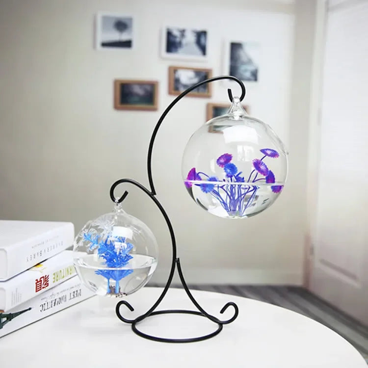 double deck  Hanging Glass Fish Tank  Bottle Aquarium