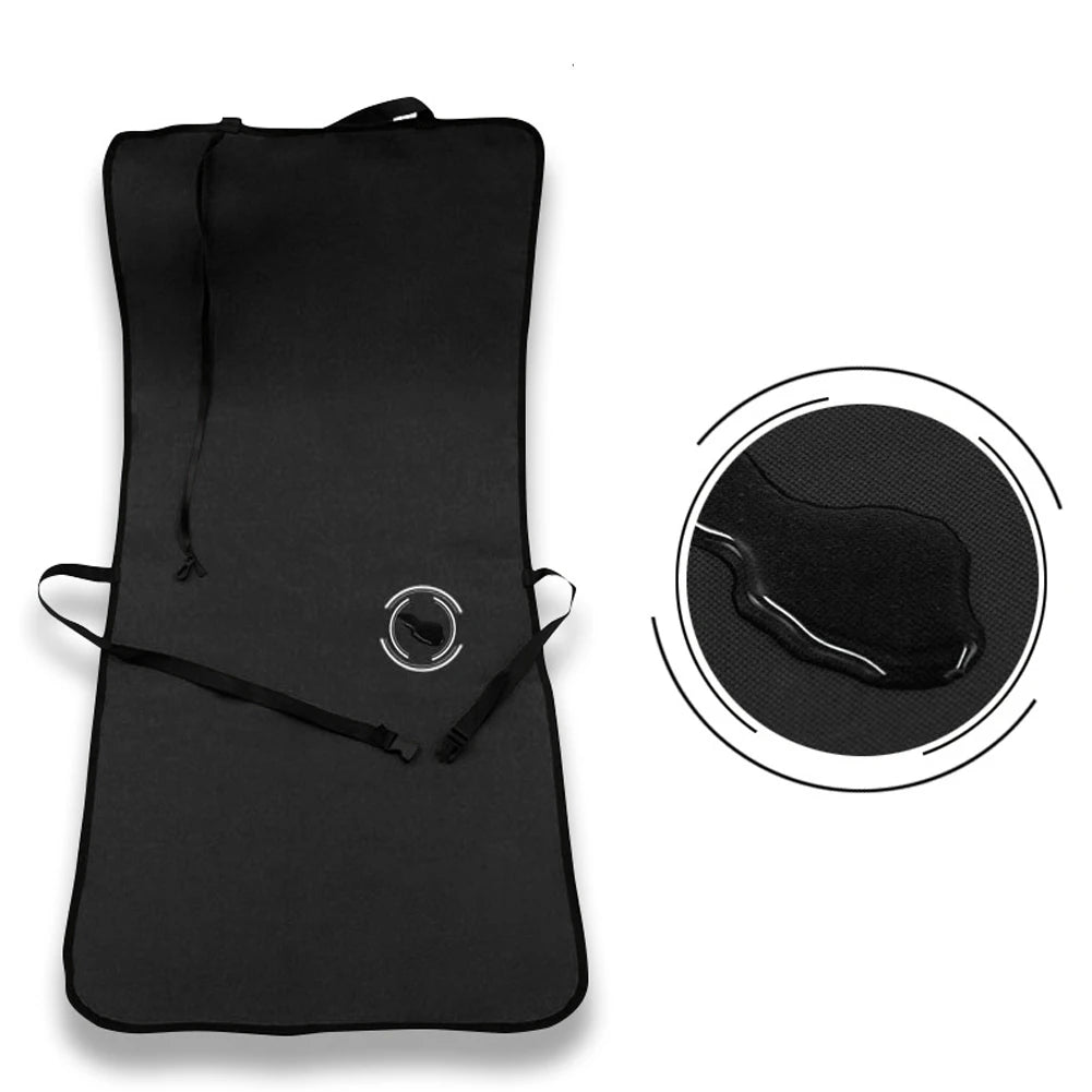 106x46.5CM Foldable Car Pet Seat Pad Waterproof Dirt Resistant Solid Color Cars Rear Seats Cushions Suitable Multiple Models