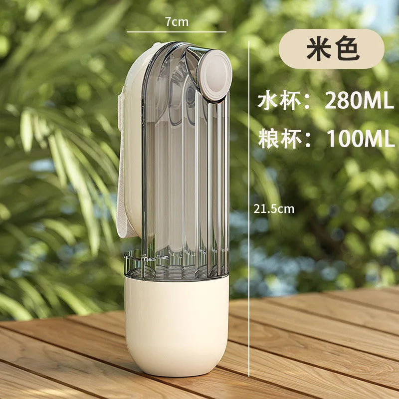 Pets Go Out for A Walk with Dogs Water Cups