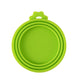 2pcs/set Reusable Pet Food Can Cover and Spoon