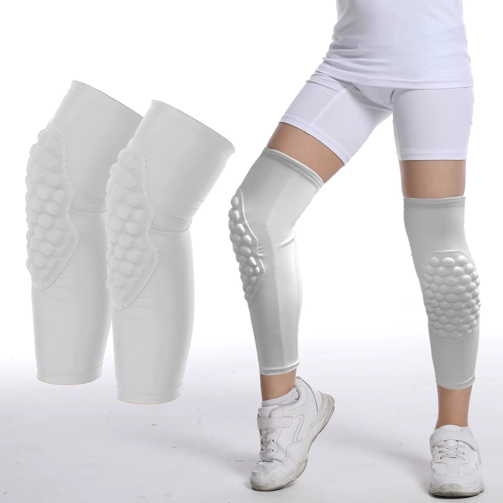1PC Children'S Anti-Collision Knee Pads EVA Outdoor Sports Basketball Knee Braces Patella Support Strongcompression Protection