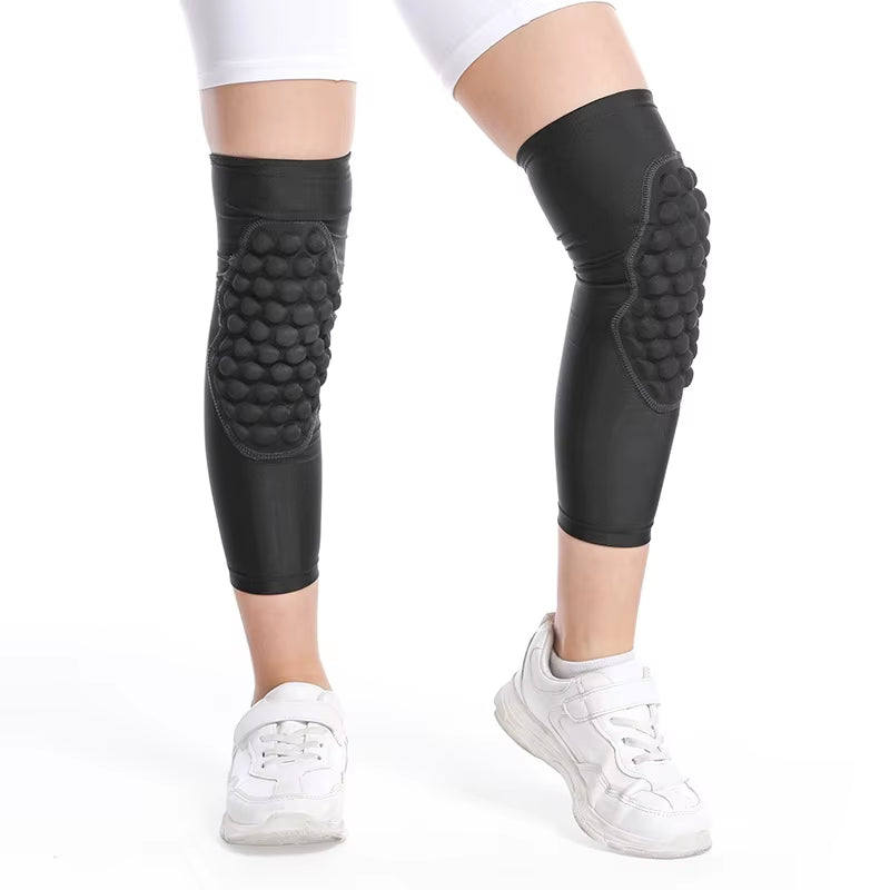 1PC Children'S Anti-Collision Knee Pads EVA Outdoor Sports Basketball Knee Braces Patella Support Strongcompression Protection