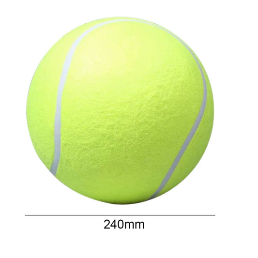 24Cm Dog Tennis Ball Giant Pet Toys for Dog Chewing Toy Thrower Chucker Launcher Play Toy Supplies Outdoor Sports